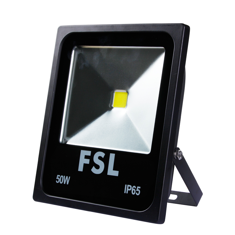 Proyector LED 10W Con Sensor Movimiento FSL IP65 6500K Exterior Negro 220V
